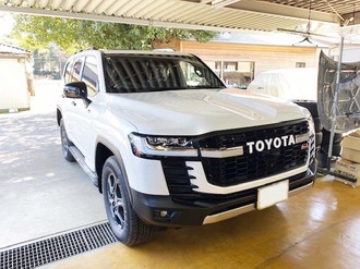 茨城県鉾田市 K様 ランドクルーザー ボディーコート