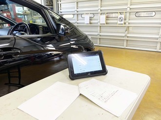 茨城県東海村 S様 フィットHV 運転支援システム修理