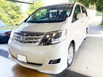 かすみがうら市 S様 アルファード 車検整備