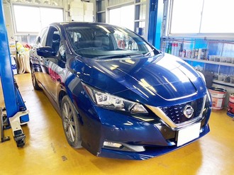茨城県ひたちなか市 F様 リーフ 車検