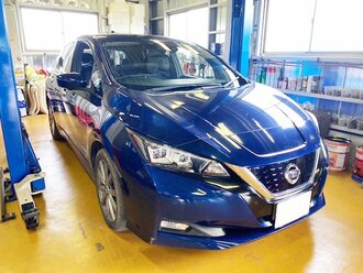 ひたちなか市　Ｆ様　リーフ　車検