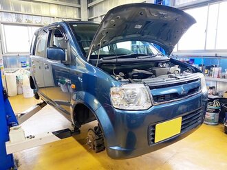 茨城県　ひたちなか市　Ｋ様　三菱　ＥＫワゴン　車検